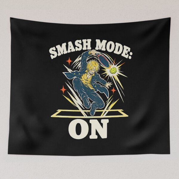 Item preview, Retro 90s Manga Pickleball Smash Player Graphic designed and sold by lamiarte.