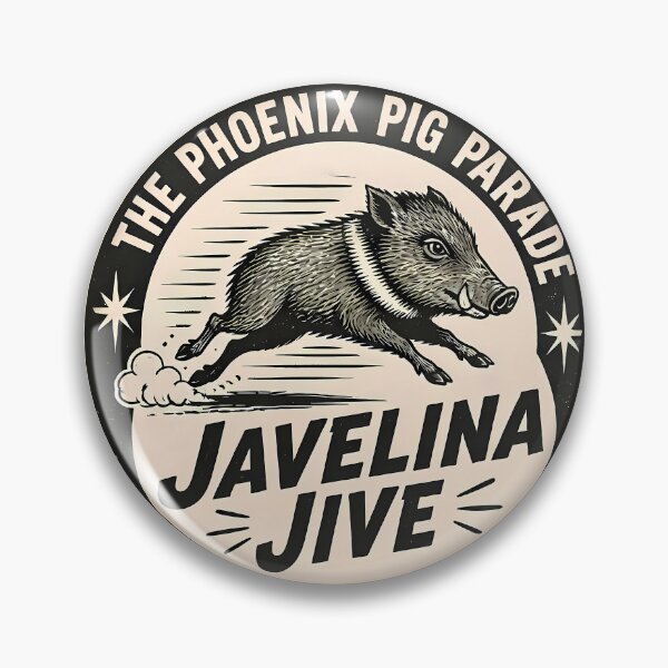Item preview, Phoenix Javelina Parade – Vintage Javelina Jive designed and sold by Art-Arcade6.
