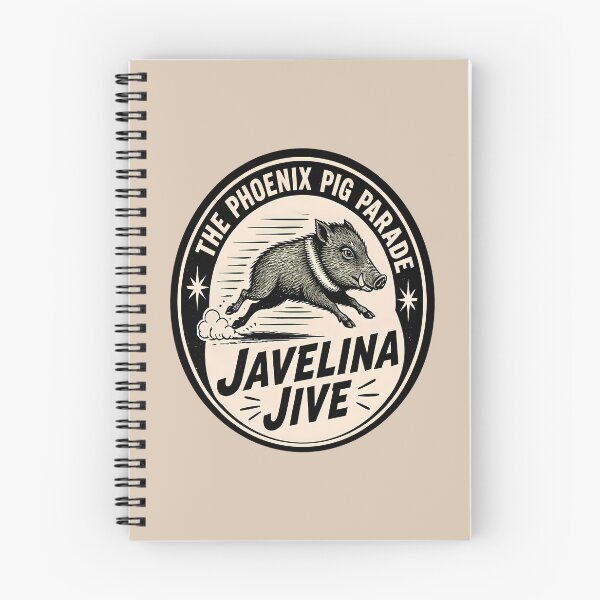 Item preview, Phoenix Javelina Parade – Vintage Javelina Jive designed and sold by Art-Arcade6.