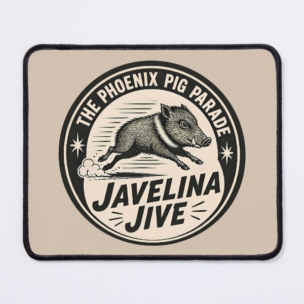 Item preview, Phoenix Javelina Parade – Vintage Javelina Jive designed and sold by Art-Arcade6.