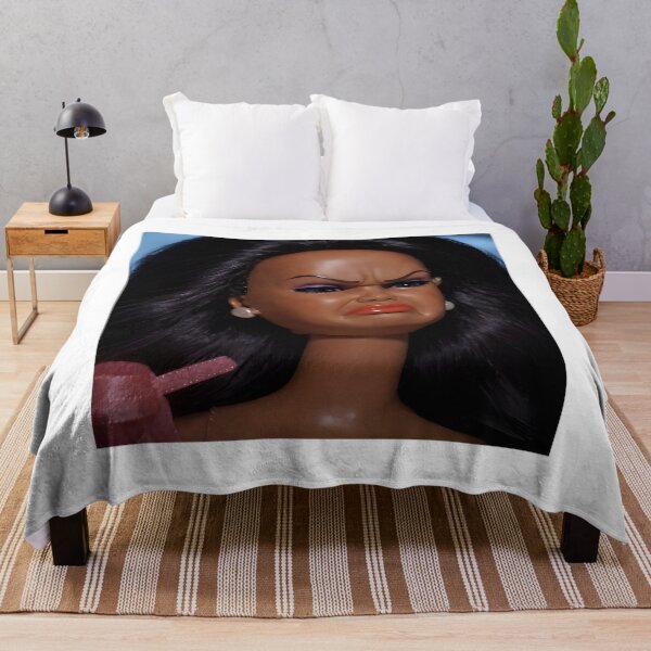Item preview, Disgusted Black Barbie Face Meme designed and sold by TimelessRetroCo.