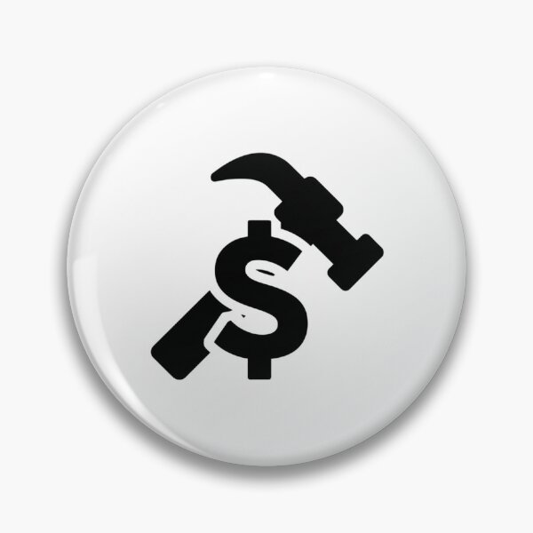 Artikelvorschau, Smash Capital – Minimales Dollar-Hammer-Symbol entworfen und verkauft von Alphakenon.