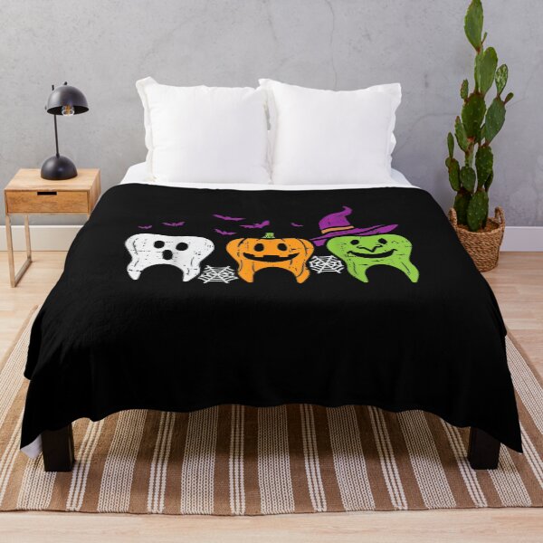 Item preview, Teeth Ghost Pumpkin Witch Cute Dental Halloween Dentist Gift Shirt designed and sold by Jessartsao.