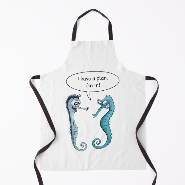 Item preview, Two Seahorses Funny Gift | I Have a Plan I'm In designed and sold by FMproject.