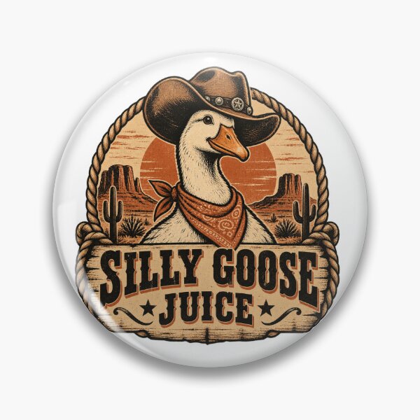 Item preview, Silly Goose Juice – Western Cowboy Goose designed and sold by DmaarGroup.