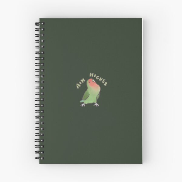 Item preview, «aim higher» lovebird designed and sold by flyindreams.