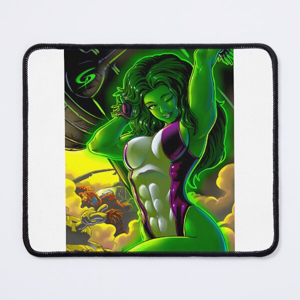 Artikelvorschau, SheHulk-inspiriertes Design für starke, feminine Liebe entworfen und verkauft von wordonmyapparel.