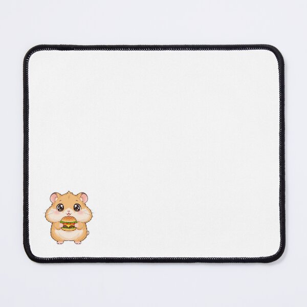 Item preview, Cute Kawaii Hamster With Burger designed and sold by Eternalski.