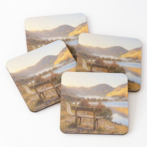Item preview, Buttermere Lake District - Autumn Landscape Print - A3 A4 A5 - Lake District Wall Art designed and sold by QuietCanvasArtworks.