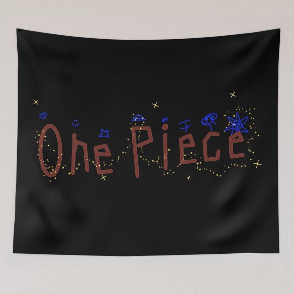 Item preview, One Piece Sparkly Typography Art⁠ designed and sold by a1-x.