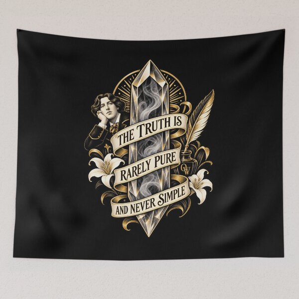 Item preview, Oscar Wilde: The Truth Is Rarely Pure designed and sold by Fenay Designs.