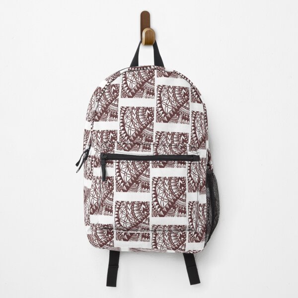 Item preview, Pacific Island Inspired Brown Tribal Pattern Design designed and sold by zanahoricida.