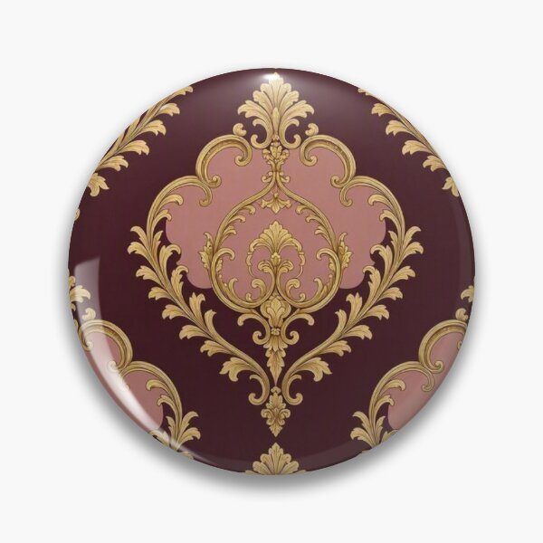 Aperçu de l'œuvre Merlot, Rose crépuscule et Baroque doré créée et vendue par DesignsByPrnces.