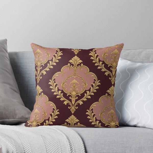 Item preview, Merlot, Dusk Pink & Gold Baroque designed and sold by DesignsByPrnces.