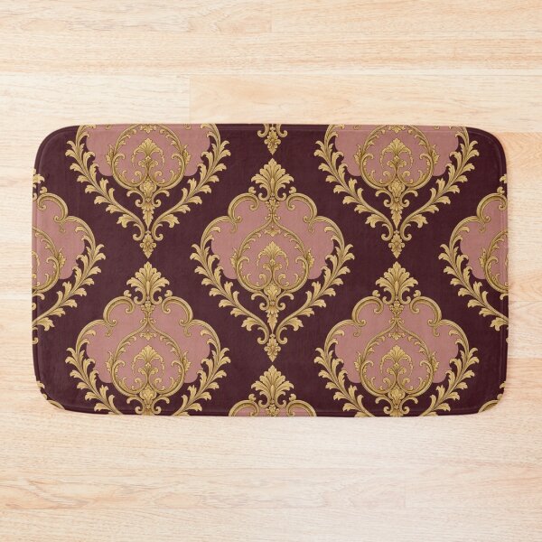 Item preview, Merlot, Dusk Pink & Gold Baroque designed and sold by DesignsByPrnces.
