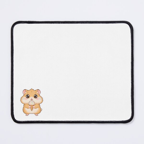 Item preview, Cute Kawaii Hamster With Ice Cream designed and sold by Eternalski.