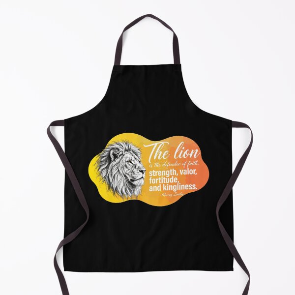 Item preview, The Lion Is The Defender Of Faith Strength Valor Fortitude And Kingliness - Murray Zimiles designed and sold by Vibe-Vary.