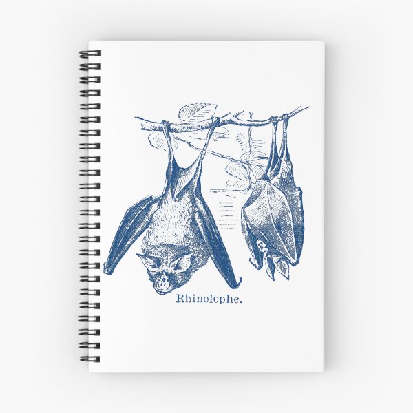 Item preview, Indigo blue Retro Horseshoe Bat designed and sold by Anne Londez Studio.