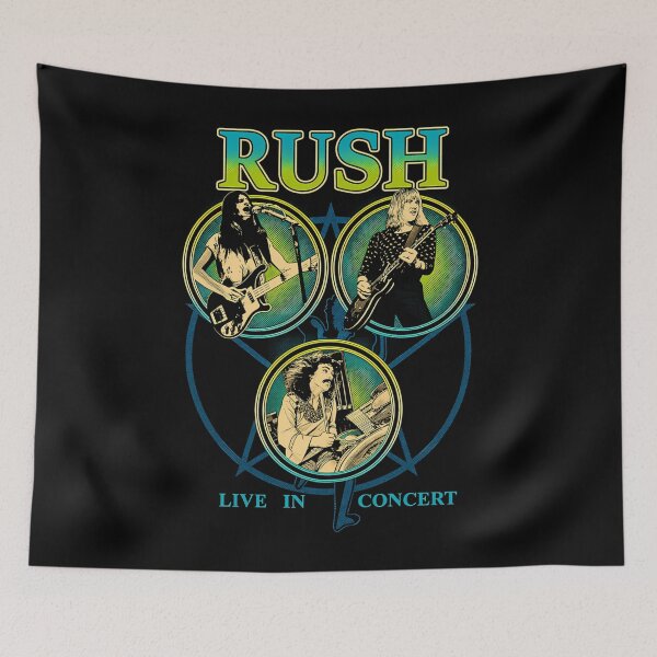 Item preview, Rushs rock band live in tour designed and sold by TimelessRetroCo.