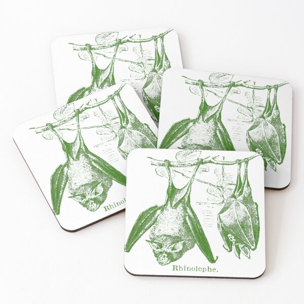 Item preview, Spruce green Retro Horseshoe Bat designed and sold by Anne Londez Studio.