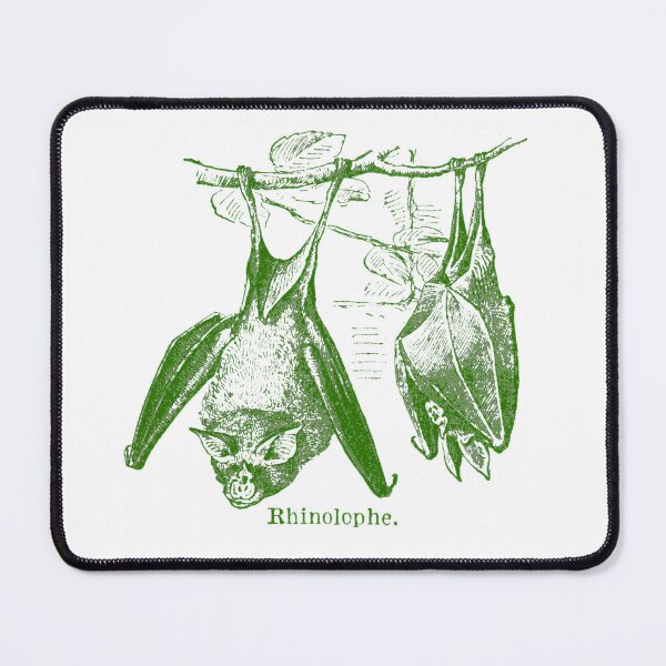 Item preview, Spruce green Retro Horseshoe Bat designed and sold by Anne Londez Studio.
