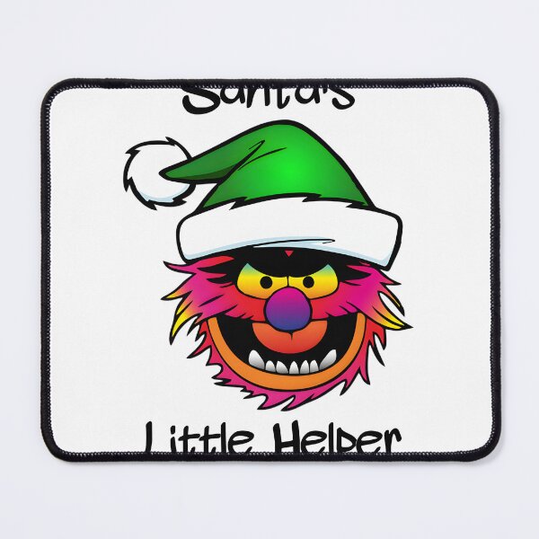 Item preview, Santa's Little Helper Cute Animal Muppet Holiday Design designed and sold by zanahoricida.