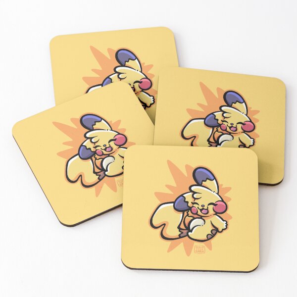 Item preview, Bold Electric Yellow Mouse Monster designed and sold by SketchesWSara.