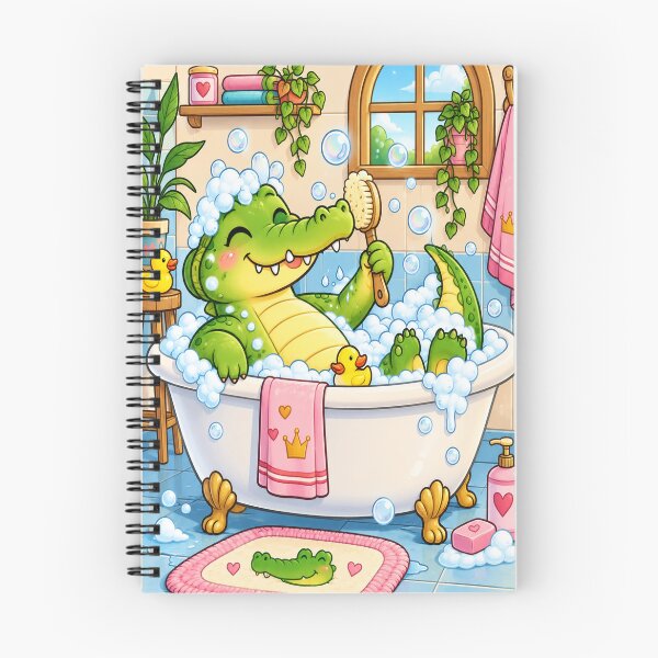 Item preview, The crocodile is taking a bath designed and sold by PIERREetMAILLES.