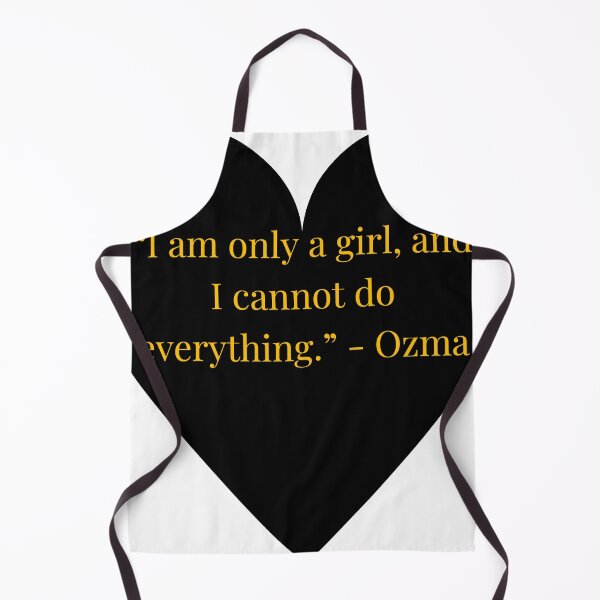 Item preview, Ozma Quote – Oz books Gold Text Black Heart designed and sold by TheIconSmith.