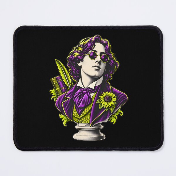 Item preview, Oscar Wilde Neon Dandy Bust with Sunglasses designed and sold by Fenay Designs.