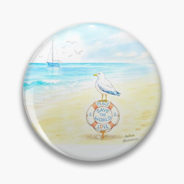 Item preview, Peace & Love Save the World designed and sold by Andrea Matarazzo.