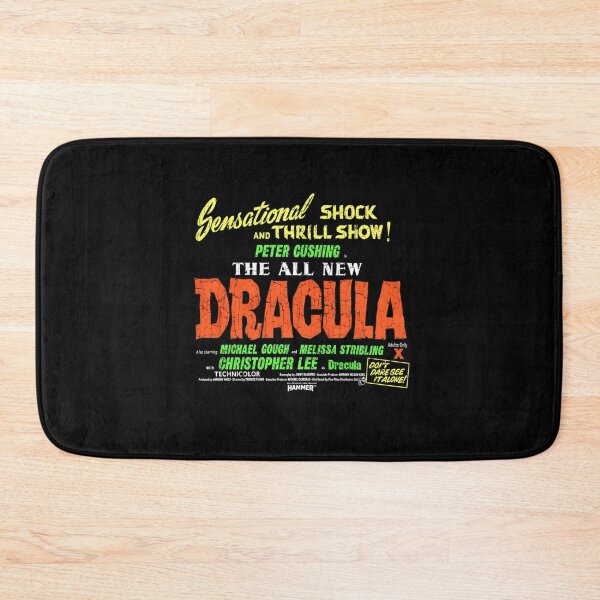 Item preview, Hammer Dracula Sensational Shock Thrill Show Vintage Movie Poster designed and sold by Ekonolotie.