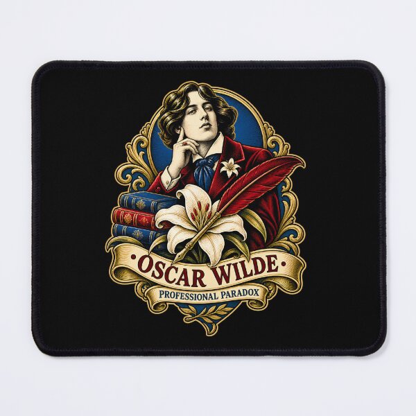 Item preview, Oscar Wilde Professional Paradox Ornate Portrait designed and sold by Fenay Designs.