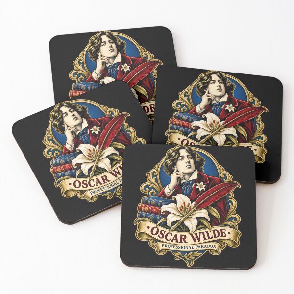 Item preview, Oscar Wilde Professional Paradox Ornate Portrait designed and sold by Fenay Designs.