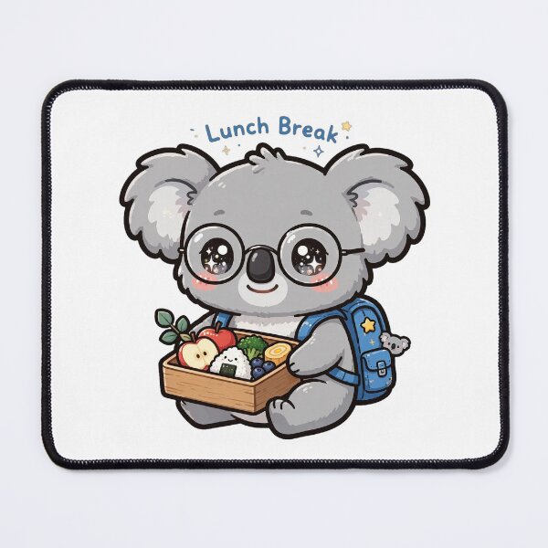 Item preview, Koala Lunch Break Bento Box Kawaii designed and sold by Wildlife-Walk.