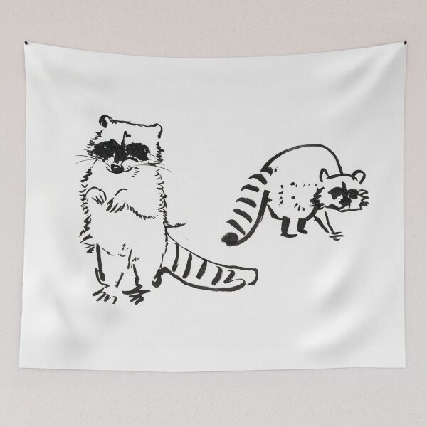 Item preview, Raccoon Friends designed and sold by zatiak.