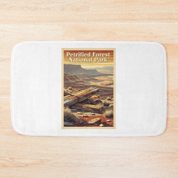 Item preview, Petrified Forest National Park Vintage Travel Art designed and sold by Teelogic.
