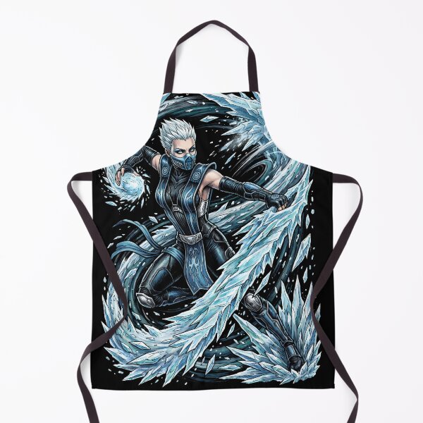 Item preview, Frost Mortal Kombat Fighter Graphic Tee designed and sold by Senpaiwaves.