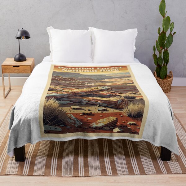 Item preview, Petrified Forest National Park Vintage Travel Art designed and sold by Teelogic.
