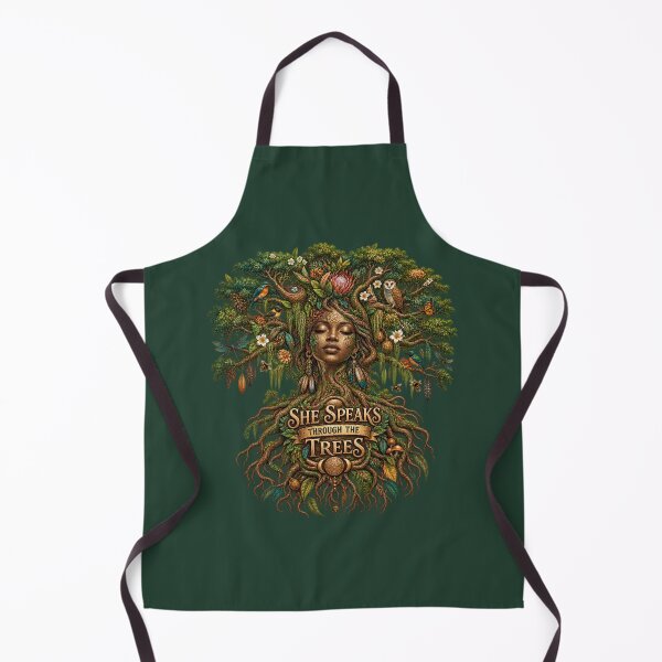 Item preview, She Speaks Through the Trees | Sacred Tree Spirit | Mother Nature Art designed and sold by 'VARI'.