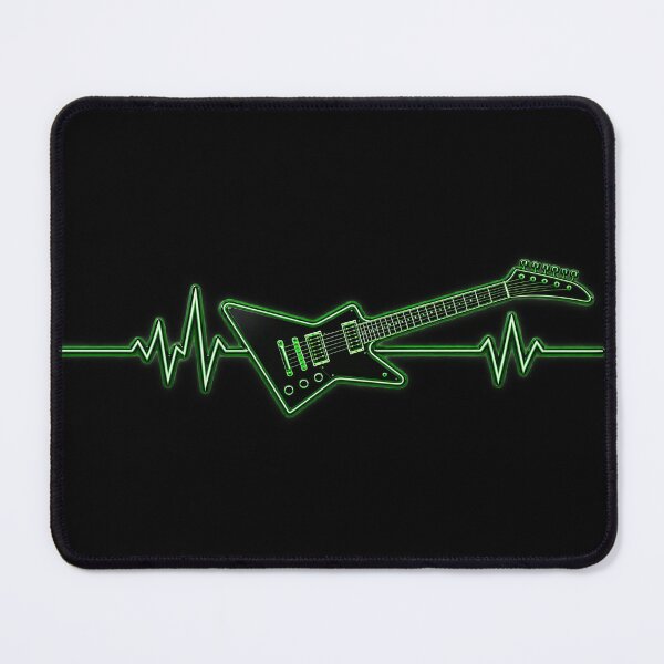 Item preview, Classic Heavy Metal Explorer Guitar Line of Life designed and sold by MusicBeatStore.