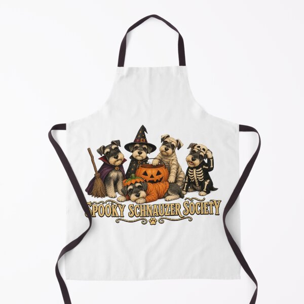 Item preview, Spooky Schnauzer Society Halloween Dog Costumes Art designed and sold by Dmo3HarkoArt.
