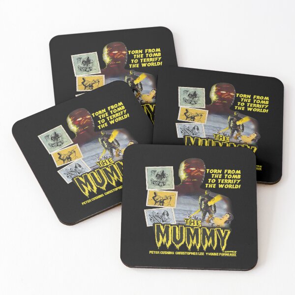 Item preview, The Mummy Hammer Classic Horror Movie Poster designed and sold by Ekonolotie.