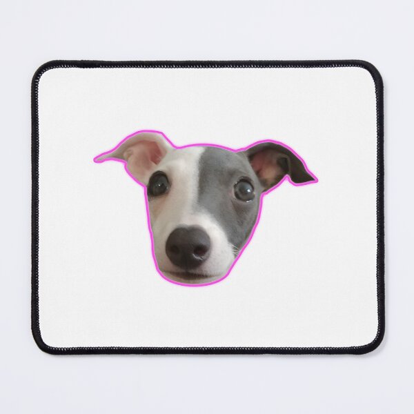 Item preview, Neon Olive the Italian Greyhound Artistic Neon Design designed and sold by IseeRobots.