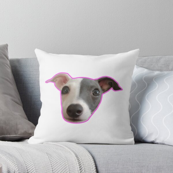 Item preview, Neon Olive the Italian Greyhound Artistic Neon Design designed and sold by IseeRobots.