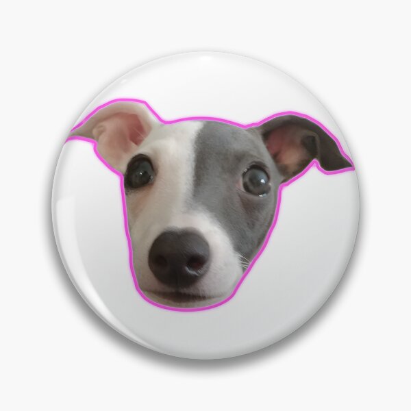 Item preview, Neon Olive the Italian Greyhound Artistic Neon Design designed and sold by IseeRobots.