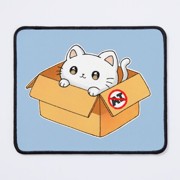 Item preview, Cat In A Box designed and sold by Chibi-Stickerz.
