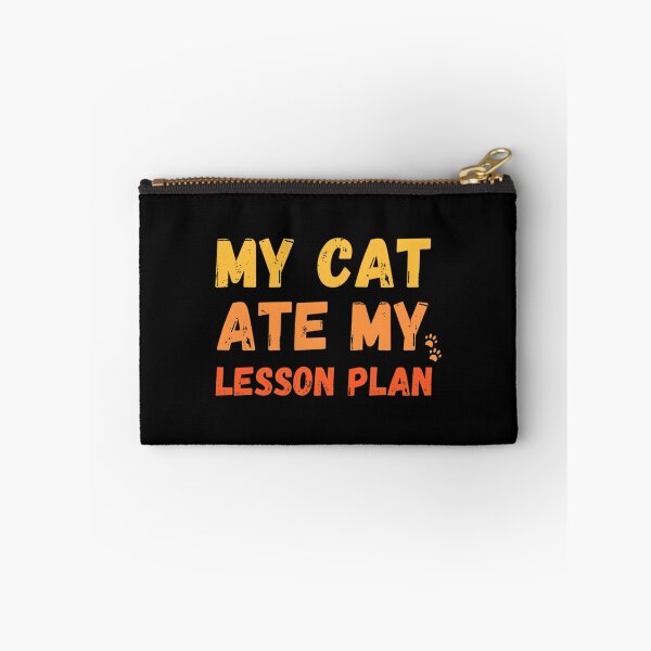 Item preview, Funny My Cat Ate My Lesson Plan Design for Cat Lovers and Educators designed and sold by gabriel1309.