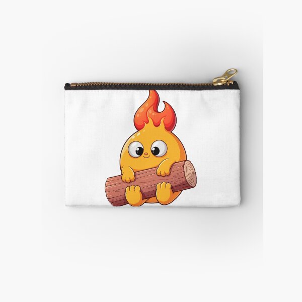 Item preview, Adorable Kawaii Flame Spirit – Cozy Magical Fantasy Character Illustration designed and sold by Ikochane.
