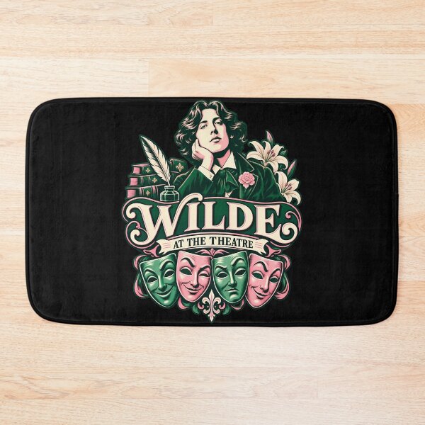Item preview, Oscar Wilde at the Theatre with Comedy Masks designed and sold by Fenay Designs.
